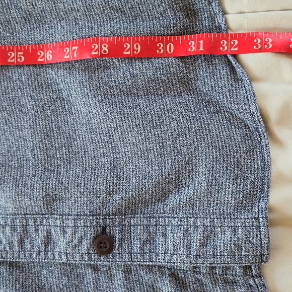 Duluth Free Swingin' Twist Cotton Flannel Relaxed Fit Button-Down Oversize Large - Picture 7 of 11